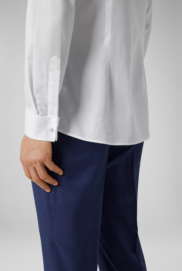 Shirt in pure cotton with micro pattern from the line Cerimonia - Pal Zileri shop online