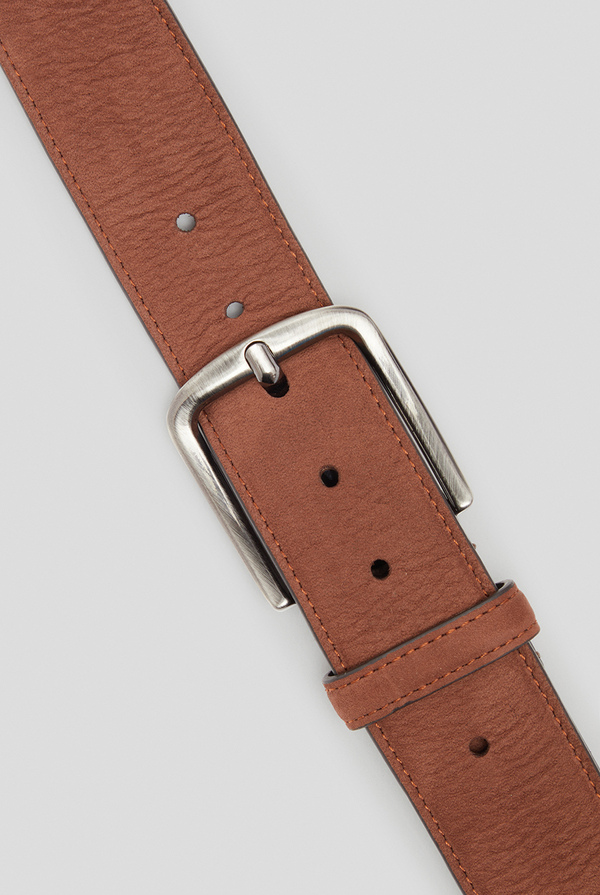Brown soft leather belt - Pal Zileri shop online