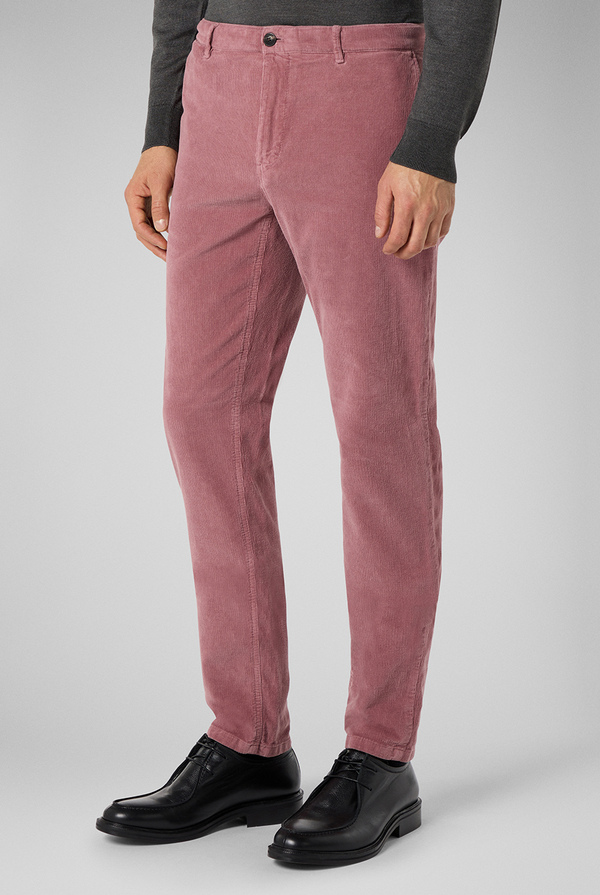 Slim fit Chino trousers in corduroy - Pal Zileri shop online