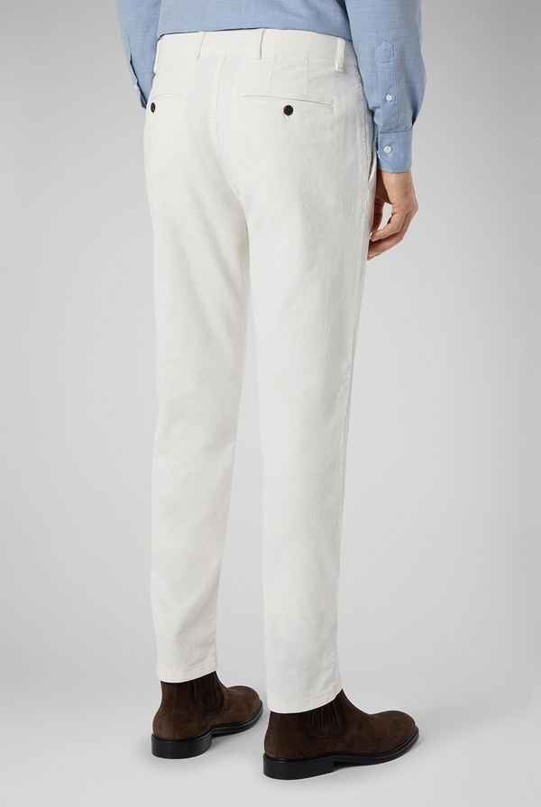 Pantaloni chino slim fit in velluto a coste - Pal Zileri shop online