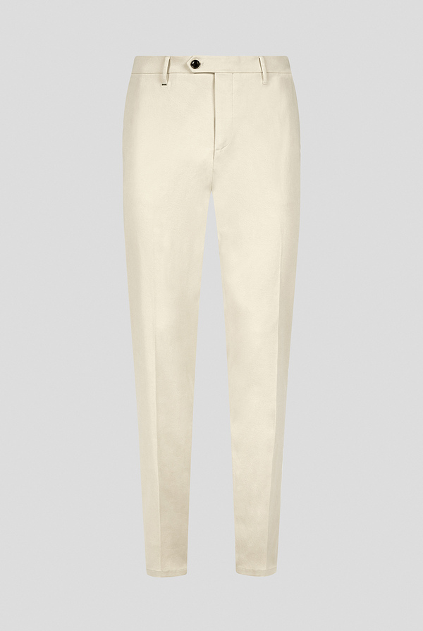 Chino trousers in cotton and lyocell - Pal Zileri shop online