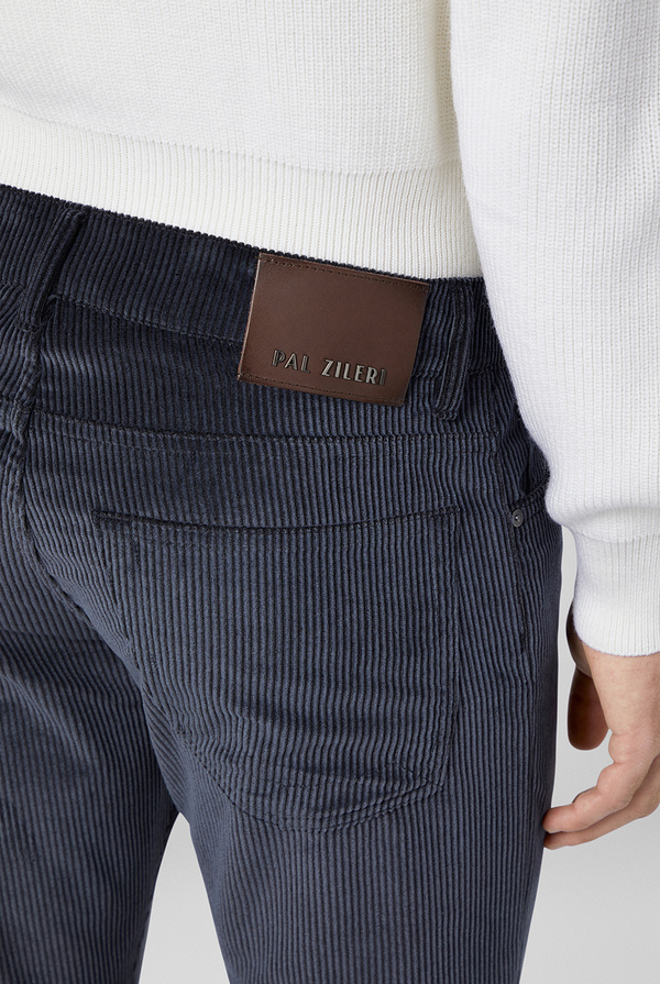 5-pocket trousers in velvet corduroy - Pal Zileri shop online