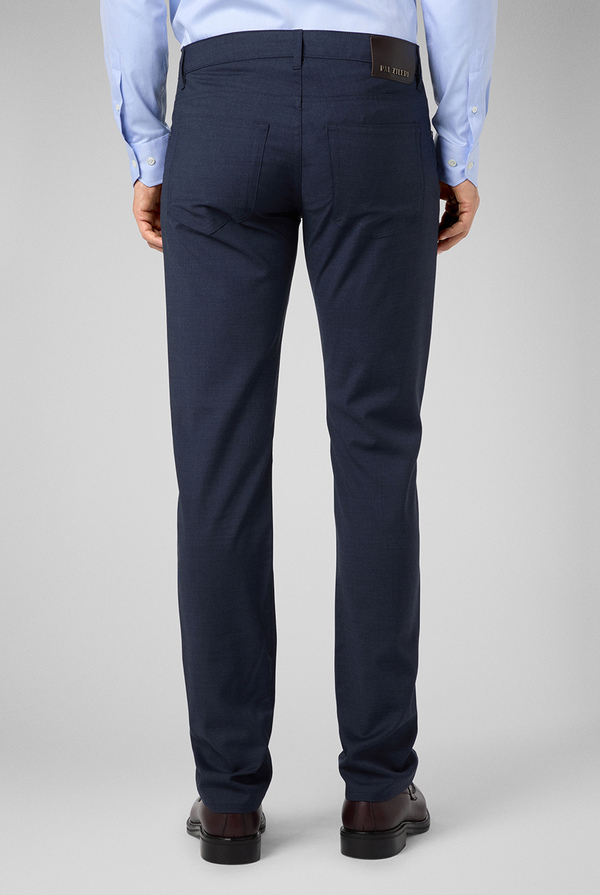 Pantaloni 5 tasche in lana stretch - Pal Zileri shop online