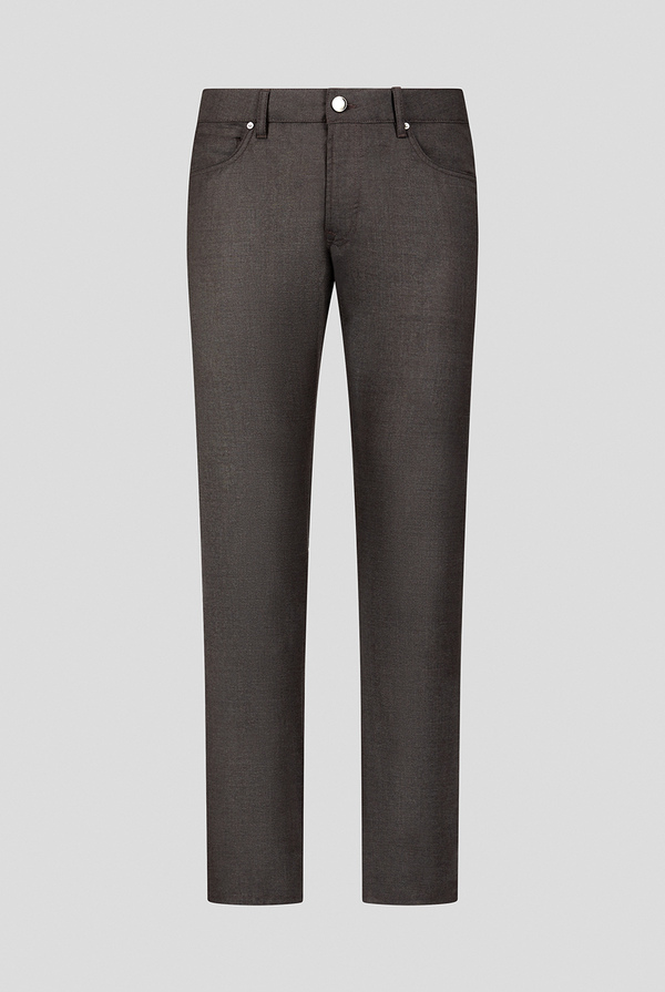 5-pocket trousers in stretch wool - Pal Zileri shop online