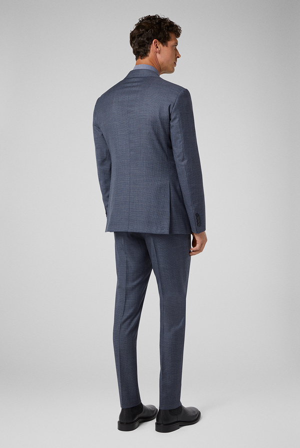 2 piece Palladio suit in pure wool with pied de poule motif - Pal Zileri shop online