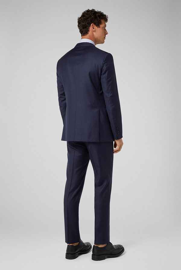Blue navy 2 piece Vicenza suit in pure wool - Pal Zileri shop online