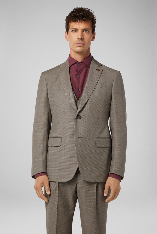 Double-breasted 2 piece Vicenza suit in 130's wool - Pal Zileri shop online