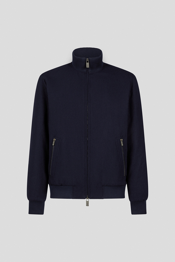 Bomber in knitted wool - Pal Zileri shop online