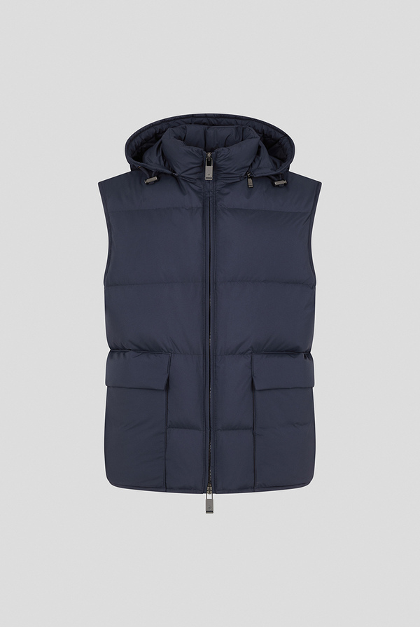 Down vest with hood - Pal Zileri shop online