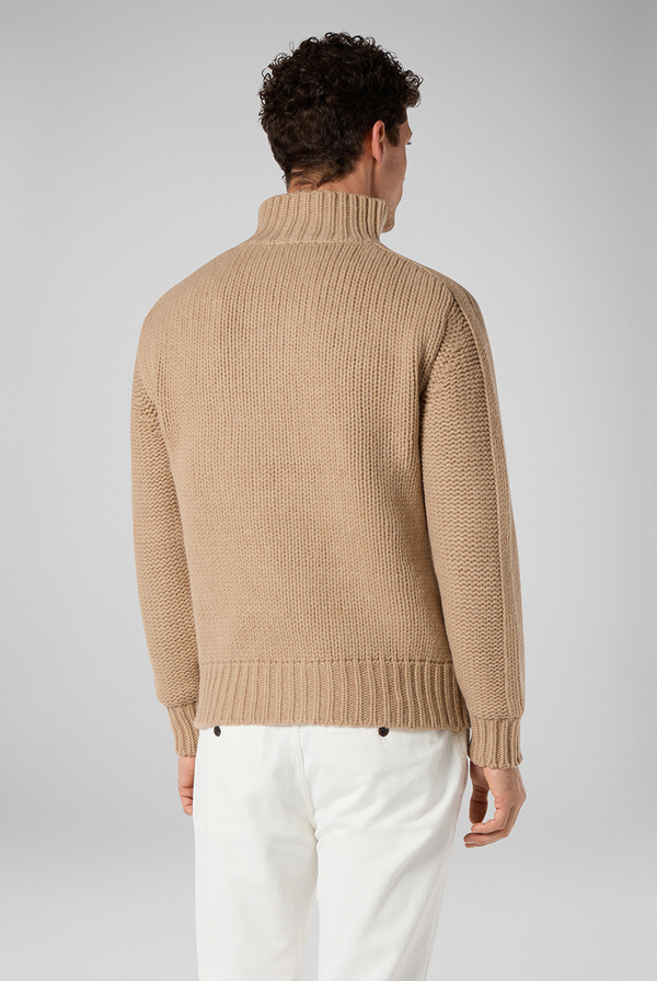 Cardigan in lana con zip - Pal Zileri shop online