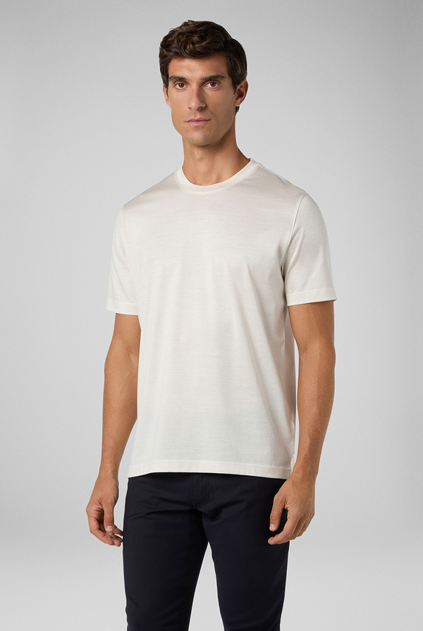T-shirt in mercerized cotton - Pal Zileri shop online