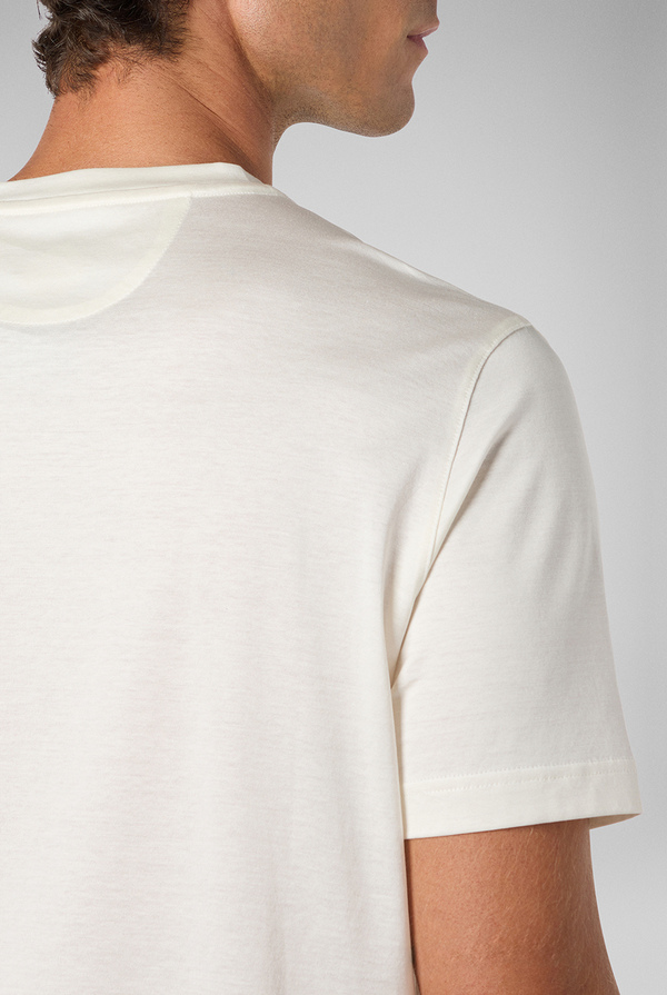 T-shirt in mercerized cotton - Pal Zileri shop online