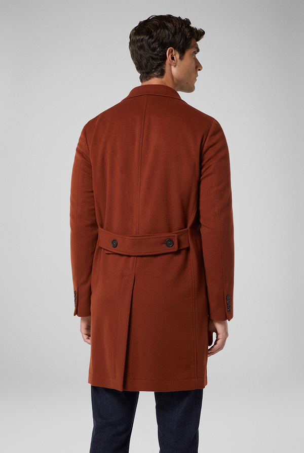 Wool and cashmere coat with buttons - Pal Zileri shop online