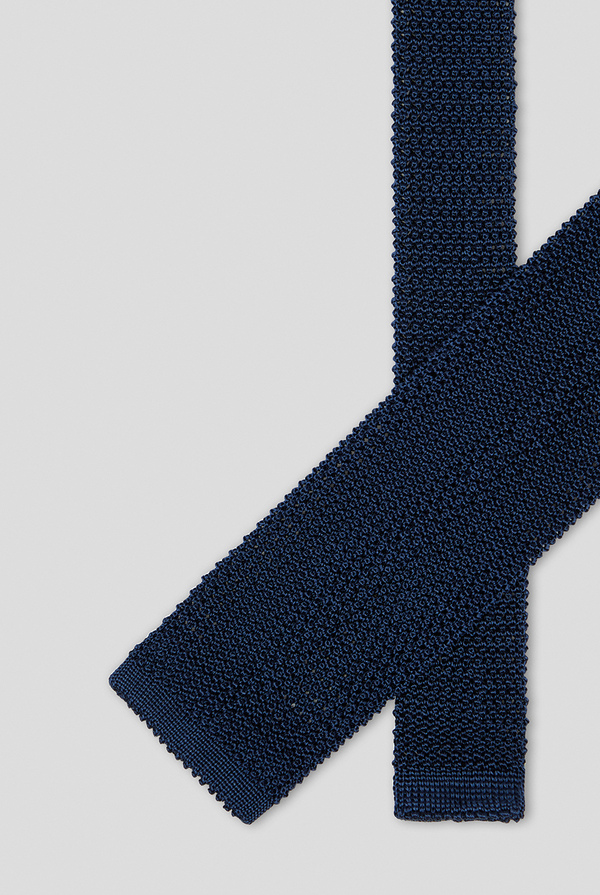 Knitted silk tie - Pal Zileri shop online