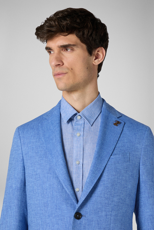 Brera jacket in linen and cotton - Pal Zileri shop online