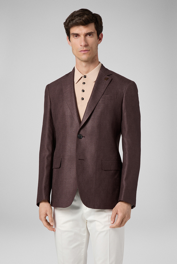 Tailored jacket in wool and silk - Pal Zileri shop online