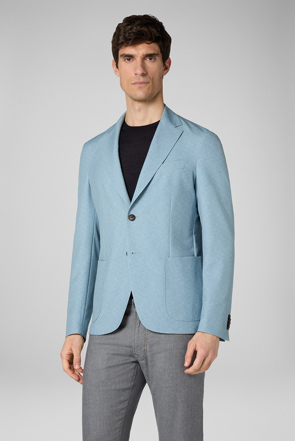 Printed jersey Effortless jacket - Pal Zileri shop online