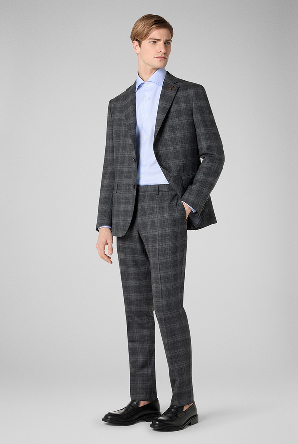 Palladio suit in wool with Prince of Wales motif - Pal Zileri shop online