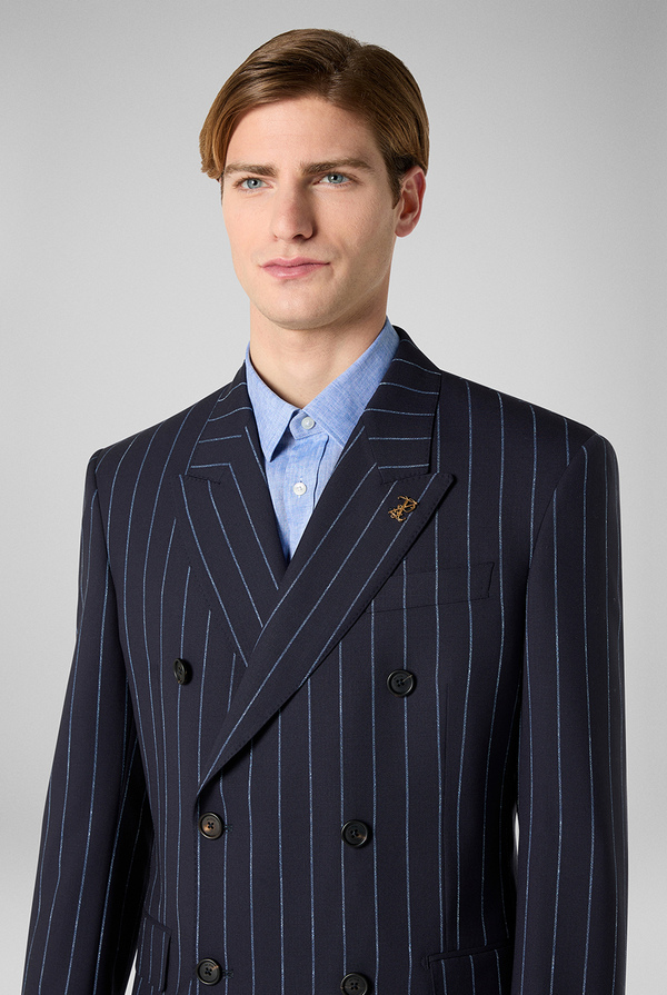 Double breasted pinstripe suit - Pal Zileri shop online