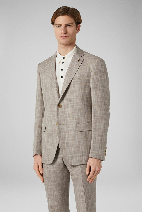 Tailored suit in pure wool - Pal Zileri shop online