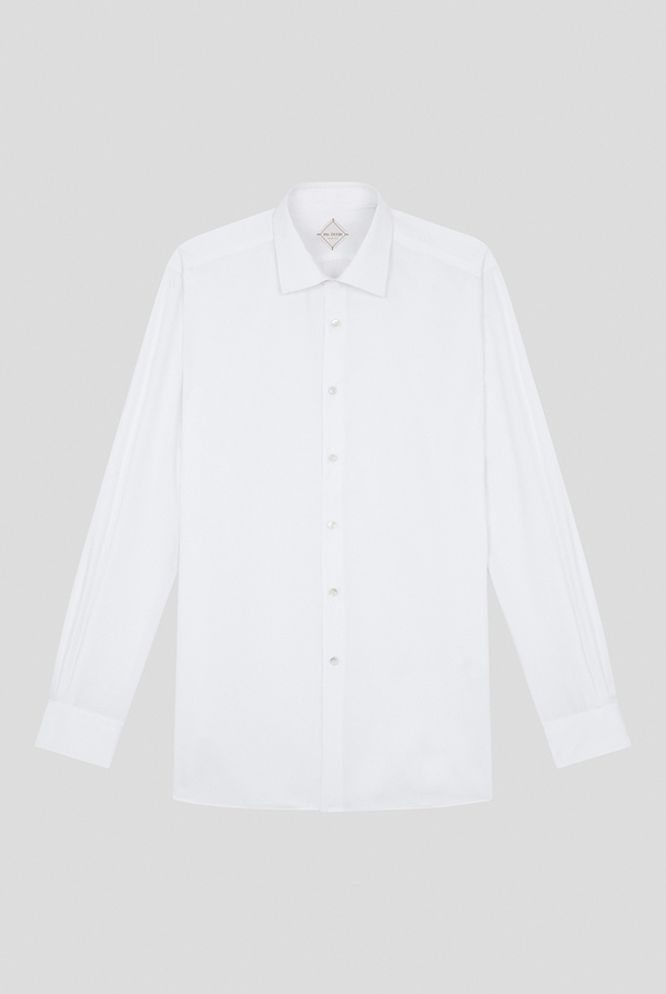 Shirt in cotton with neck Milano in light blue - Pal Zileri shop online
