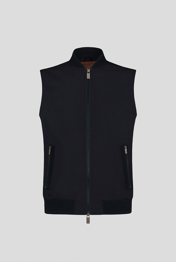 Ultra light vest in nylon BLUE NAVY Pal Zileri | Shop Online