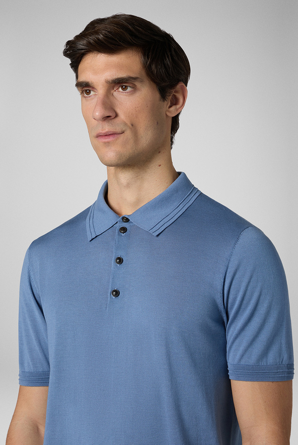 Polo in cotton and tencel - Pal Zileri shop online