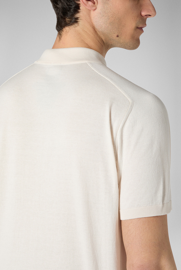 Sweatshirt in stretch cotton with logo - Pal Zileri shop online