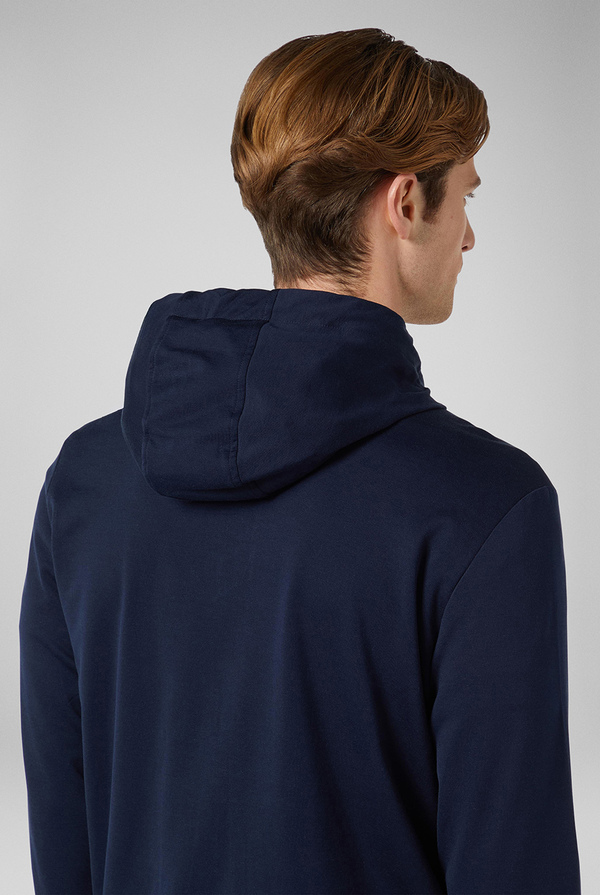 Hooded sweatshirt in pure cotton - Pal Zileri shop online