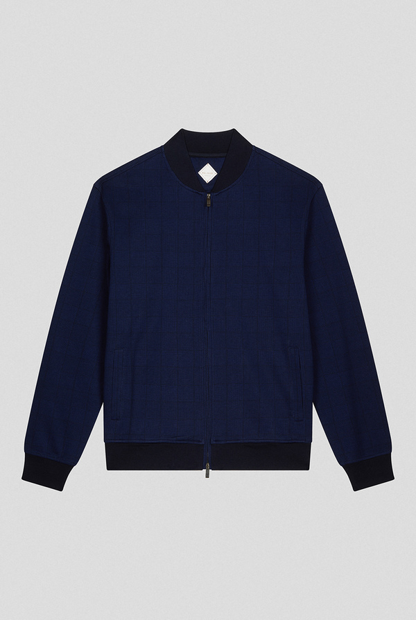 jacquard cotton sweatshirt - Pal Zileri shop online