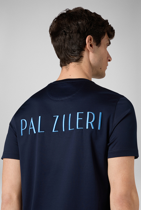 Tshirt with jacquard motif - Pal Zileri shop online