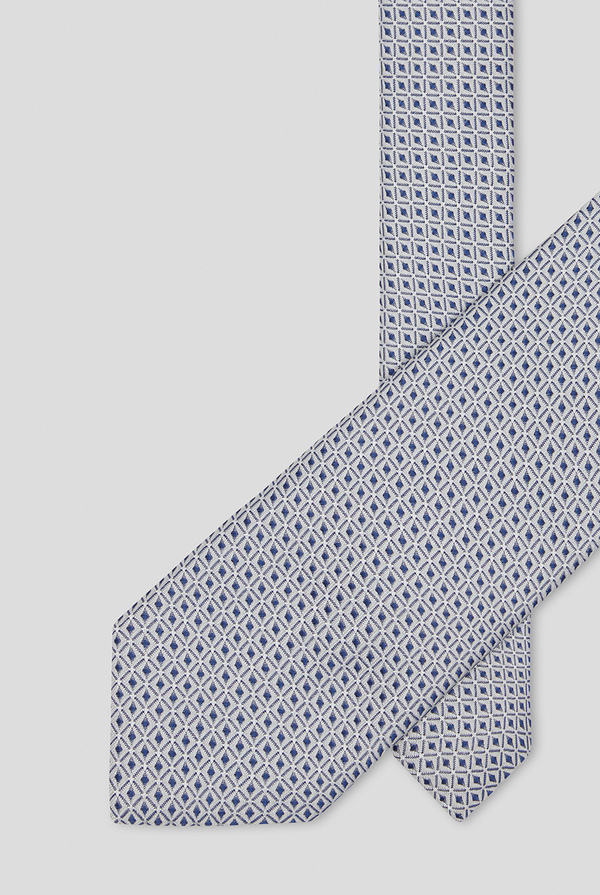 Tie with micro jacquard workmanship - Pal Zileri shop online
