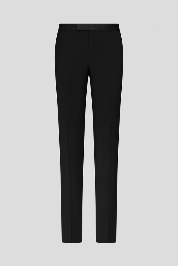 Classic trousers with satin waistband - Pal Zileri shop online