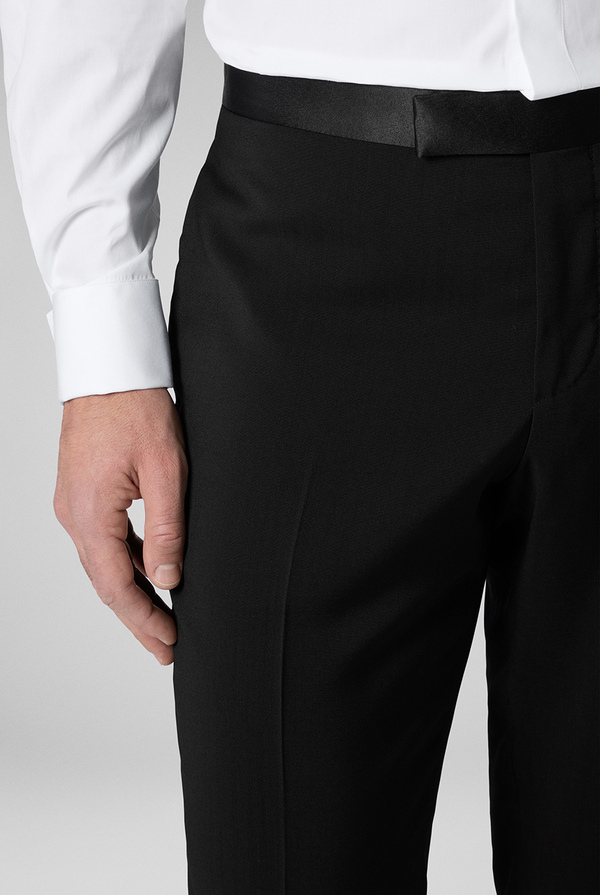 Pantalone classico con banda in raso in vita - Pal Zileri shop online