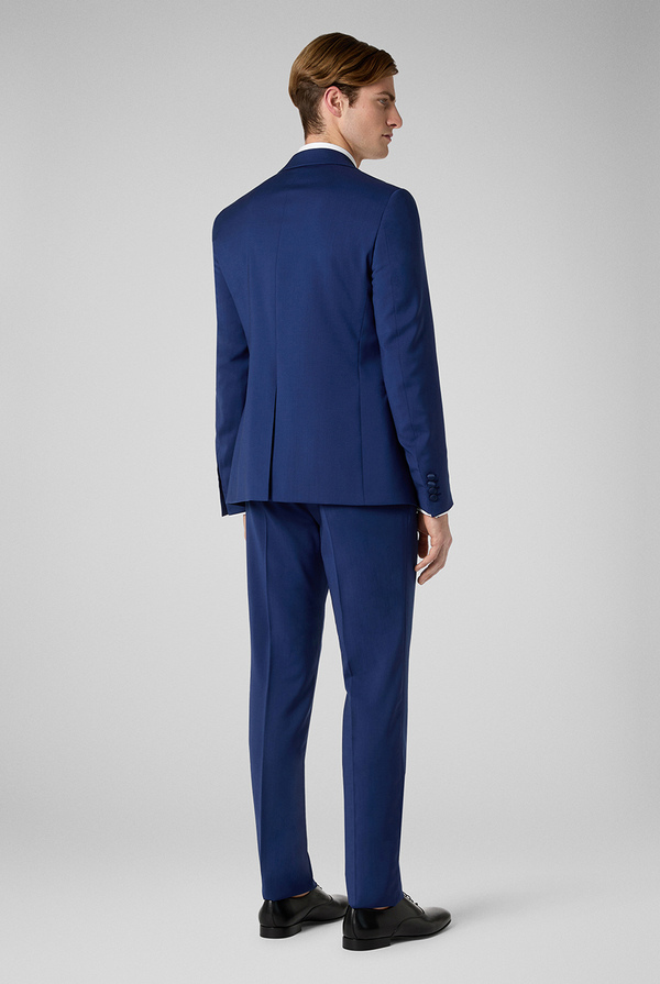 Tuxedo in wool with peak lapel in satin - Pal Zileri shop online