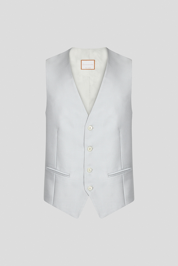 Cerimonia vest with jacquard motif - Pal Zileri shop online