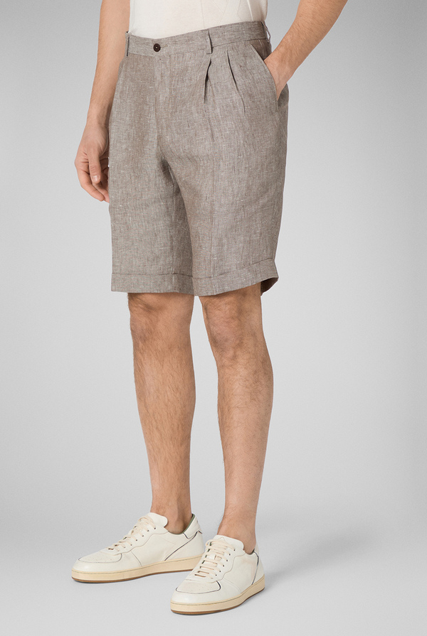 Bermuda shorts in linen - Pal Zileri shop online
