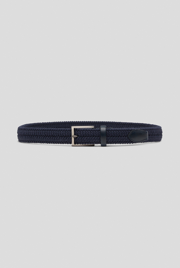 Wool belt with gunmetal buckle - Pal Zileri shop online