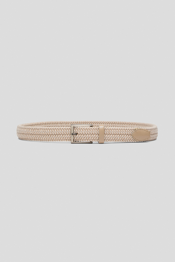 Wool belt with gunmetal buckle - Pal Zileri shop online