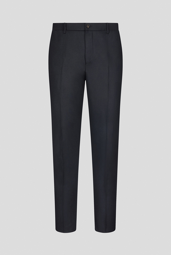 Trousers in stretch wool with side elastic band - Pal Zileri shop online