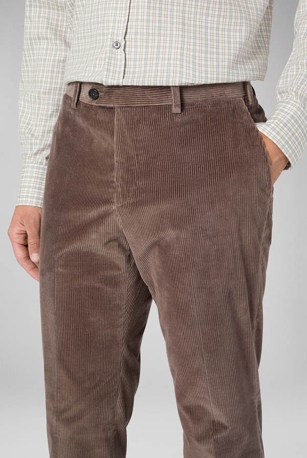 Trousers in velvet corduroy - Pal Zileri shop online