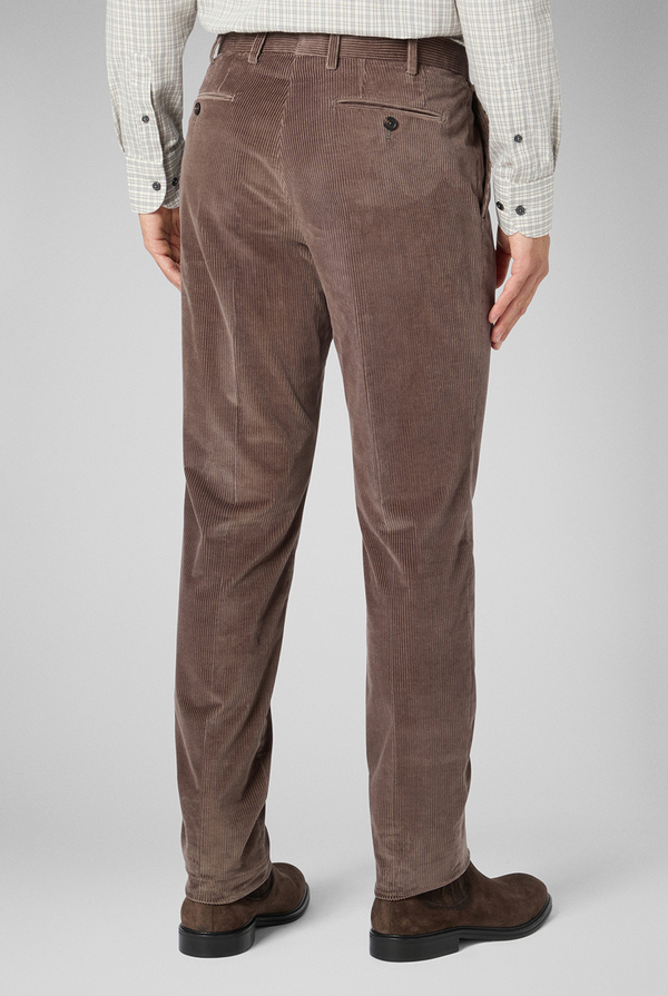 Pantaloni in velluto corduroy e lana - Pal Zileri shop online