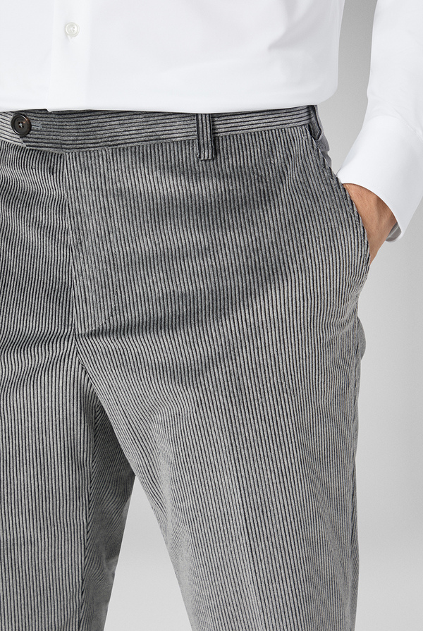 Pantaloni in velluto corduroy e lana - Pal Zileri shop online