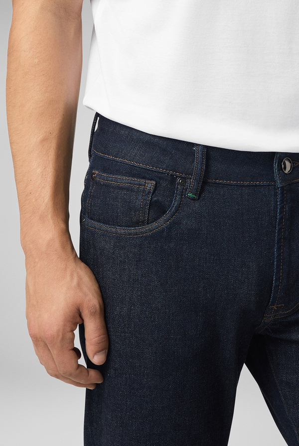 Five pockets rinsed denim with 19cm bottom - Pal Zileri shop online