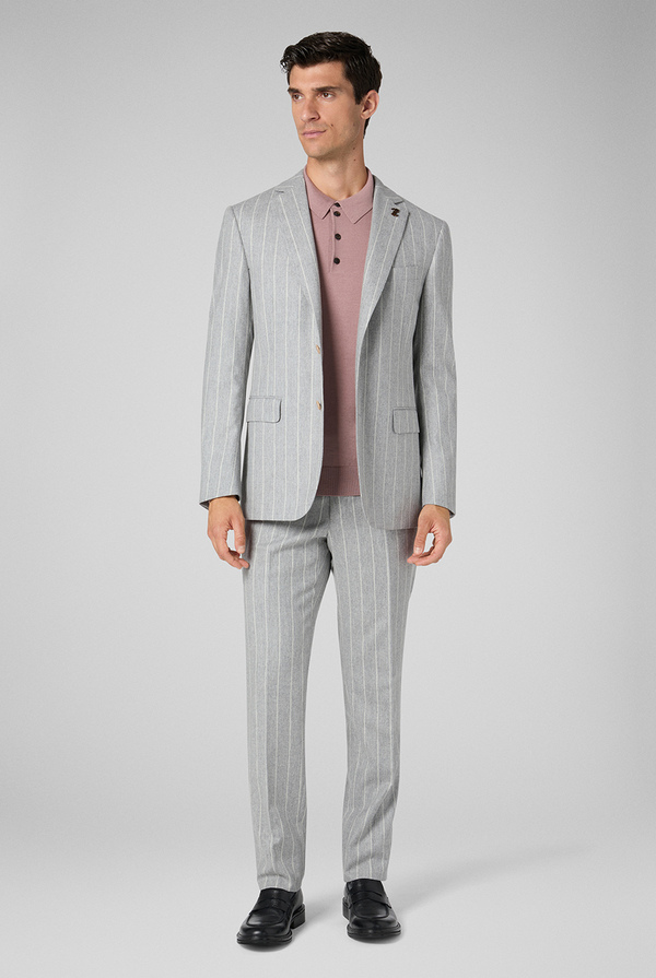 Pinstripe Vicenza suit in pure wool - Pal Zileri shop online