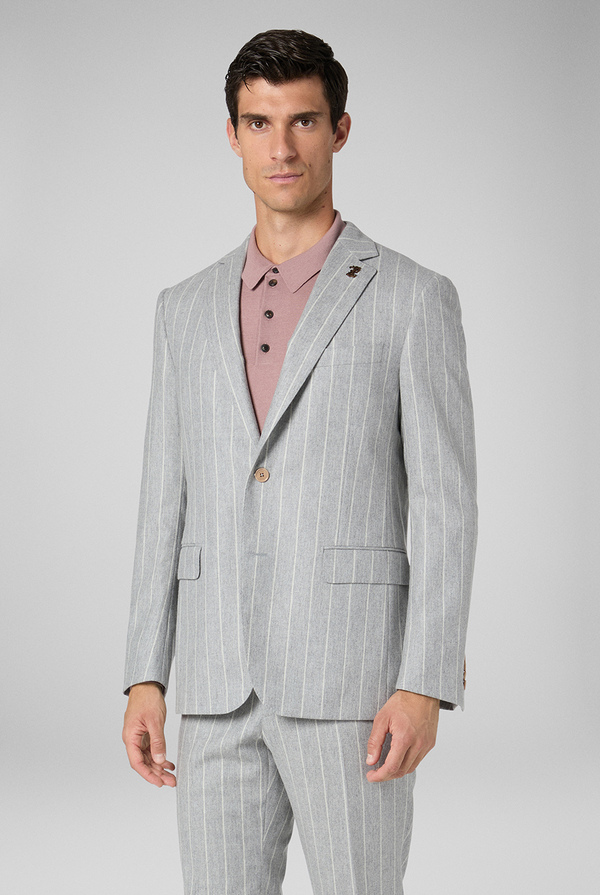 Pinstripe Vicenza suit in pure wool - Pal Zileri shop online