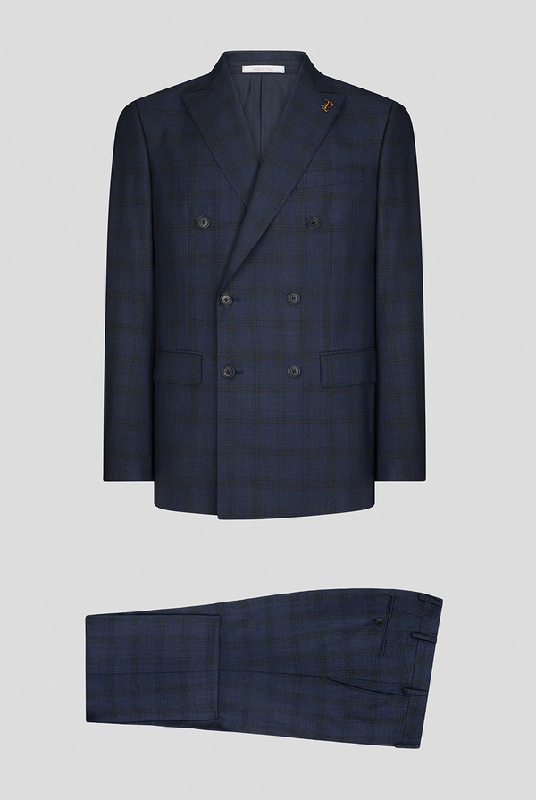 Vicenza suit in pure wool with Prince of Wales motif - Pal Zileri shop online