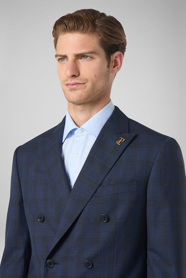 Vicenza suit in pure wool with Prince of Wales motif - Pal Zileri shop online