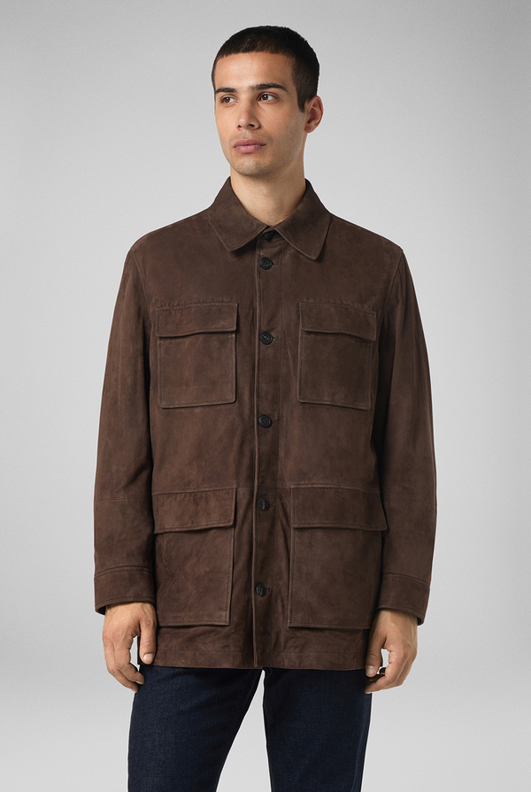 Suede field jacket - Pal Zileri shop online