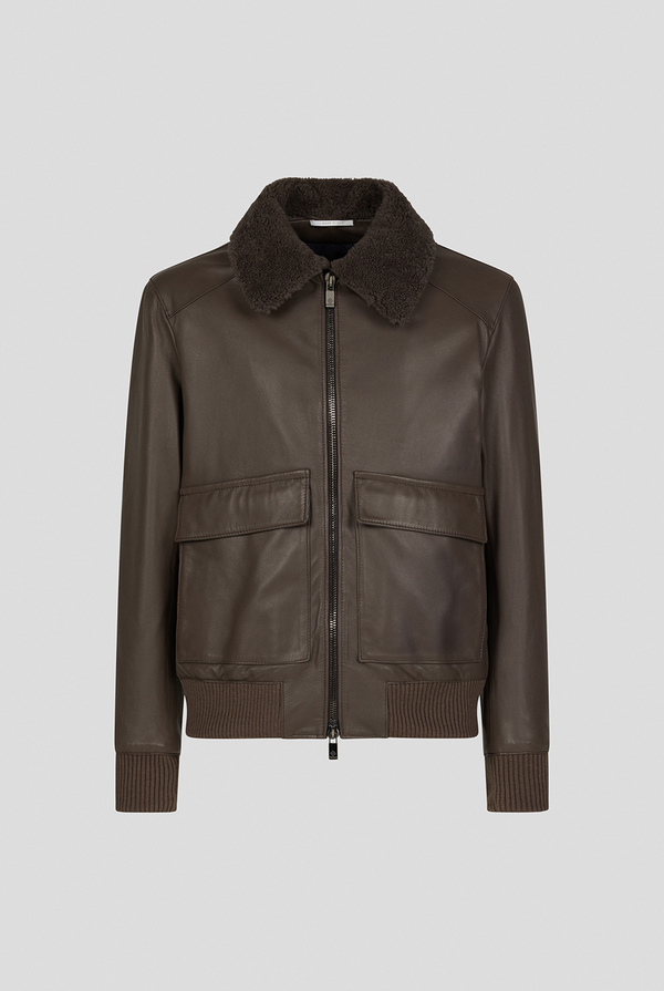 Bomber in pelle modello Aviator - Pal Zileri shop online